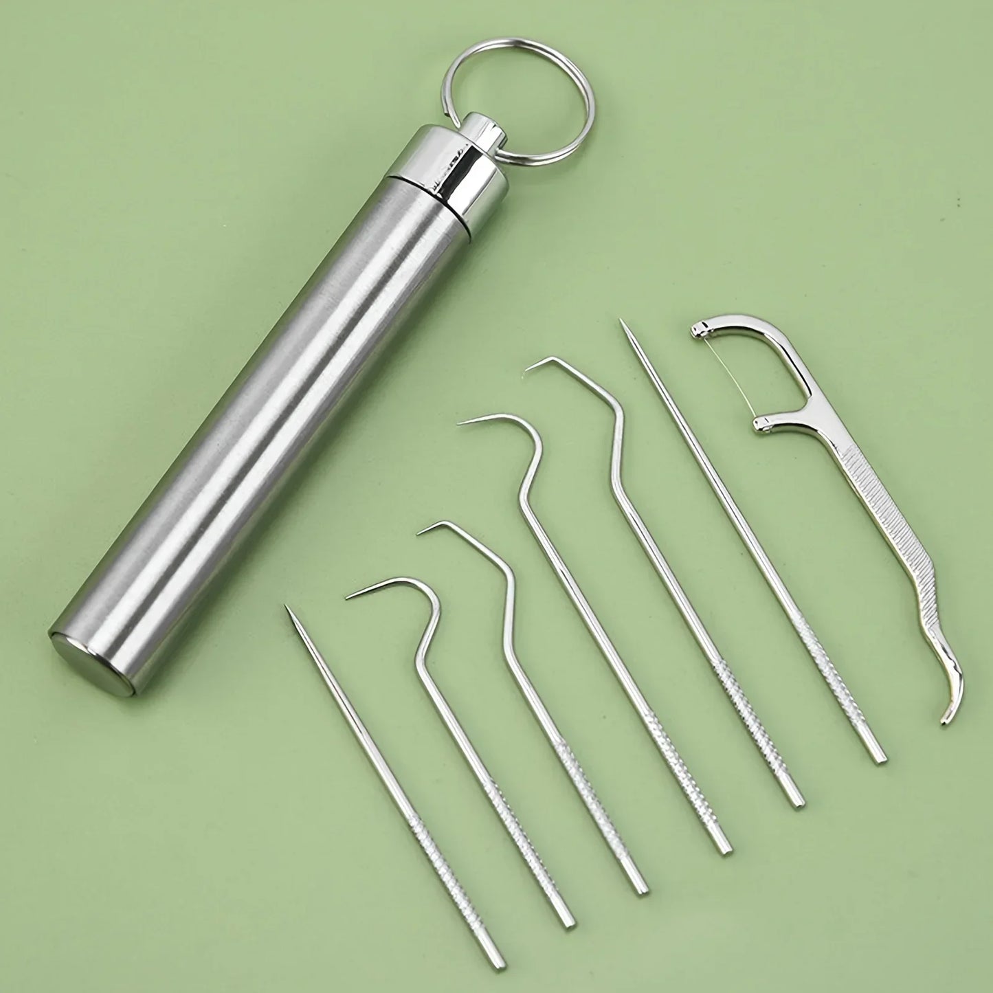GleamPick - Reusable Stainless Steel Oral Care Set