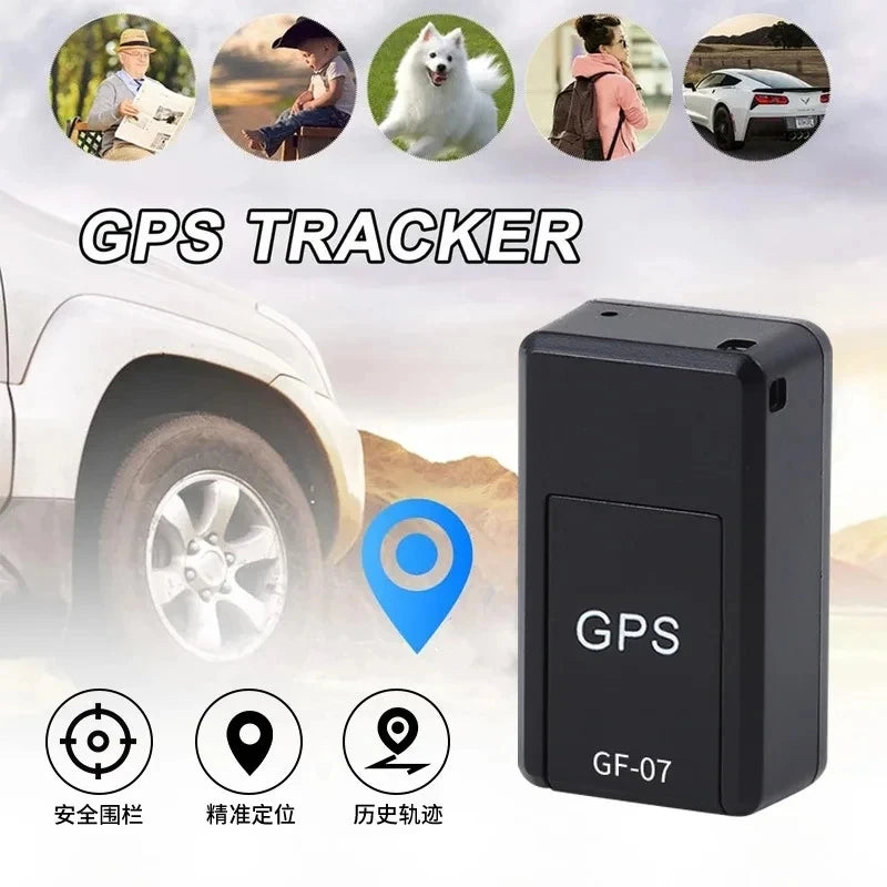 Mini GPS Locator Position APP GF07 Car GPS Tracker Magnetic Vehicle GPS Locator Anti-lost Anti-theft Alarm GPS Tracking Device