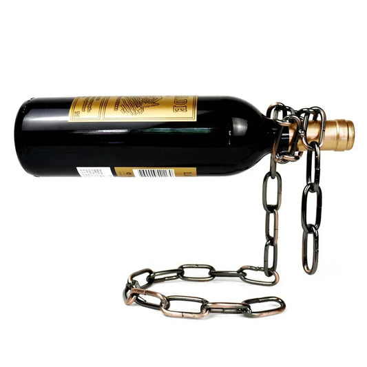 Hanging Chain Rack - Wine Bottle Holder