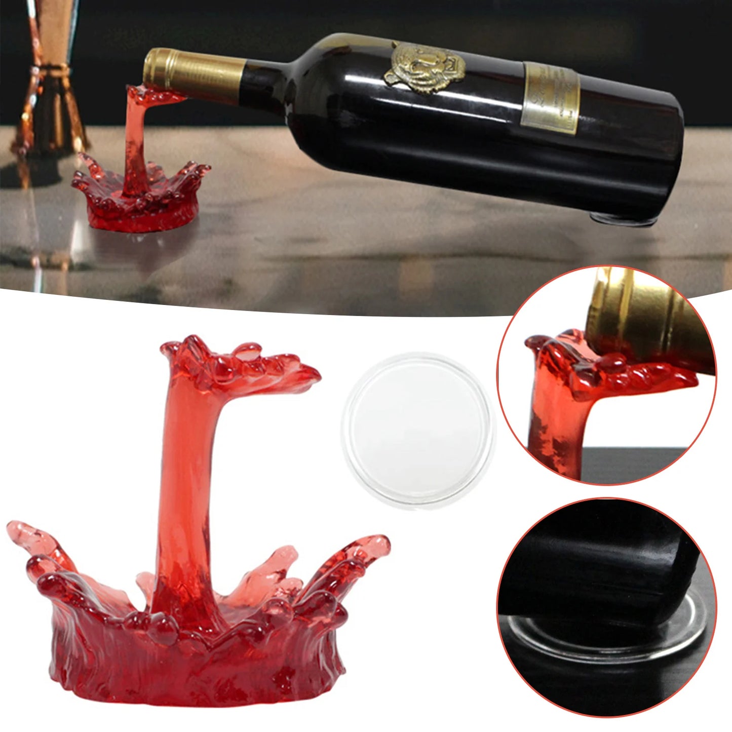Tilt Wine Rack - Wine Storage Holder