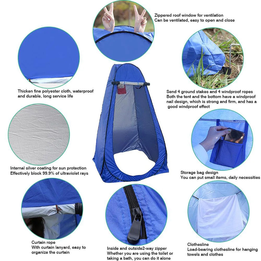 Portable Outdoor Camping Tent Shower